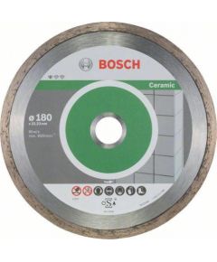 Dimanta griešanas disks Bosch Standard for Ceramic 2608603233; 180x22,23 mm; 10 gab. Dažādi diski