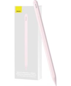 Wireless charging stylus for phone / tablet Baseus Smooth Writing (pink)