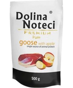 Dolina Noteci Dolina Noteci Pies Pure, gęś z jabłkiem saszetka 500g