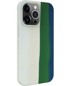 Evelatus  
       Apple  
       iPhone 14 Pro Max Silicone case Multi-Colored 
     Green