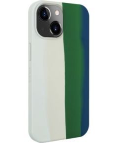 Evelatus  
       Apple  
       iPhone 14 Silicone case Multi-Colored 
     Green