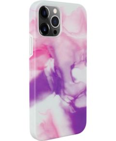 Evelatus  
       Apple  
       iPhone 12 Pro Max Premium Silicone case Customized Print 
     Purple