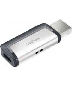 SanDisk 128GB pendrive  USB-A / USB-C Ultra Dual Drive Zibatmiņa