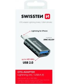 Swissten OTG Адаптер Lightning на USB Подключение