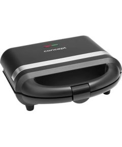 Concept SV3052 sandwich maker 700 W Black, Grey, Silver