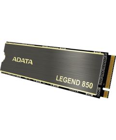 A-data SSD|ADATA|LEGEND 850|512GB|M.2|PCIE|3D NAND|Write speed 2700 MBytes/sec|Read speed 5000 MBytes/sec|TBW 500 TB|MTBF 2000000 hours|ALEG-850-512GCS