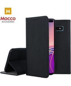 Mocco Smart Magnet Case Чехол для телефона Samsung Galaxy A12 / M12 Черный