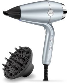 BaByliss Hydro-Fusion Hydro Fusion Hair Dryer 2100 W Metallic