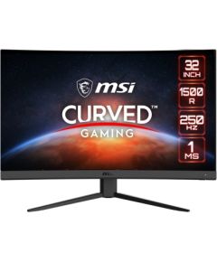 MSI G32C4X computer monitor 80 cm (31.5") 1920x1080 pixels Full HD Black