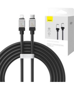 Fast Charging cable Baseus USB-C to Coolplay Series 2m, 20W (black)