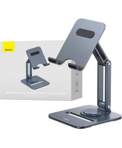 Desktop Biaxial Foldable Metal Stand Baseus (for Tablets) Space Grey