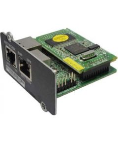 BlueWalker PowerWalker mini NMC SNMP Card - Network Adapter - Black - Network Management Protocol Module