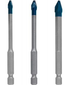 Bosch Expert HEX-9 HardCeramic drill set, 3 pieces (  5 / 6 / 8mm)