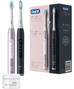 Braun Oral-B toothbrush Pulsonic Slim 4900 rose - Luxe 4900 black / rose gold with 2nd handpiece