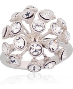 Серебряное кольцо #2101836_SV, Серебро 925°, Кристаллы, Размер: 18, 4.9 гр.