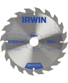 Griešanas disks kokam Irwin; 235x2,8x20,0 mm; Z20