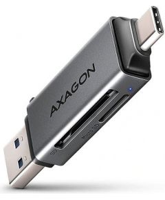 Axagon CRE-DAC External, Type-C+Type-A 2-slot SD/microSD