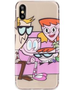 Cartoon Network Dexter Aizmugurējais Silikona Apvalks Priekš Apple iPhone X / XS Family