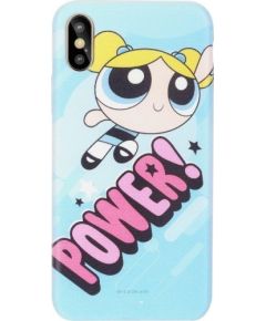 Cartoon Network The Powerpuff Girls Aizmugurējais Silikona Apvalks Priekš Apple iPhone XS Max Bubbles Power