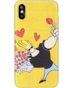 Cartoon Network Johnny Bravo Aizmugurējais Silikona Apvalks Priekš Apple iPhone 5 / 5S / SE Love