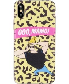 Cartoon Network Johnny Bravo Aizmugurējais Silikona Apvalks Priekš Apple iPhone X / XS Mamo
