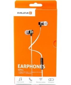 Evelatus  
       Universal  
       Hands Free EEP01 with mic 
     Black