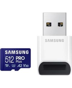 MEMORY MICRO SDXC PRO+ 512GB/W/ADAPT. MB-MD512SB/WW SAMSUNG