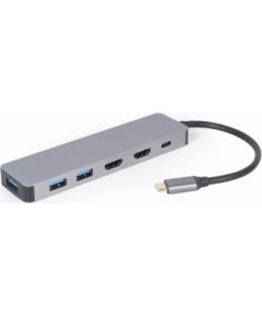 I/O ADAPTER USB-C TO HDMI/USB3/3IN1 A-CM-COMBO3-03 GEMBIRD