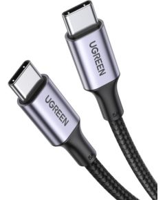 Type C to Type C Cable UGREEN US316, 100W, 1m (black)