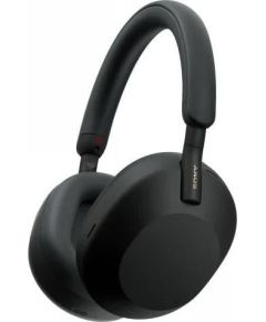 Sony WH-1000XM5 Wireless Headphones, Bluetooth, Black Bezvadu austiņas
