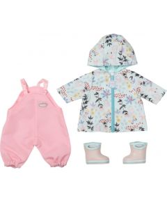 ZAPF Creation Baby Annabell rain set 43cm, doll accessories (overalls, raincoat and boots)