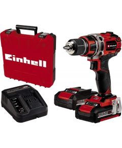 Einhell Cordless Drill TE-CD 18/50 Li BL, 18V (red/black, 2x Li-Ion battery 2.0Ah)