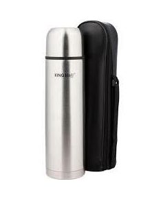 Kinghoff Thermos Metal - 750 мл - 0,75 л, размер 25x8 см, в комплект материал, автоматический стоп с PO