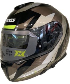 Axxis Helmets, S.a CASCO AXXIS FU403SV GECKO SV SHIELD B2 GRIS BRILLO XXL