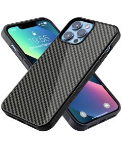 Carbon & Forged Carbon Fiber TPU edge Phone Case for iPhone 13 Pro Max