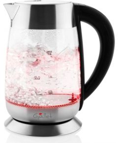 Gallet Kettle GALBOU792 Electric, 2200 W, 1.8 L, Glass, 360° rotational base, Black