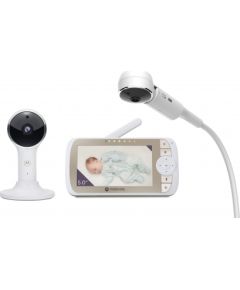 Motorola Full HD Wi-Fi Video Baby Monitor with Crib Mount  VM65X CONNECT 5.0" White/Gold