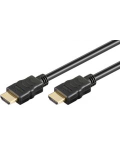 Goobay High Speed HDMI Cable with Ethernet  60616  Black, HDMI to HDMI, 2 m