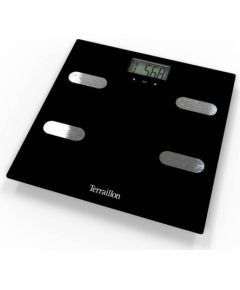 Electronic bathroom scale Fitness Black Terraillon 14464