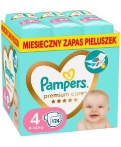 Pampers Premium Monthly Box Rozm. 4, 8-14kg 174szt