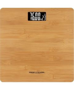 Bamboo bathroom scale ProfiCare PCPW3103