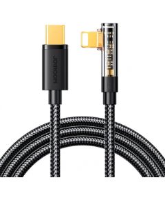 Kabel USB-C do Lightning Joyroom S-CL020A6 1.2m, 20W, kątowy (czarny)