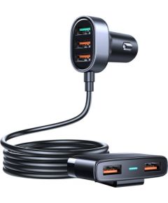 Car charger Joyroom JR-CL03 Pro 45W 5-Port USB (black)