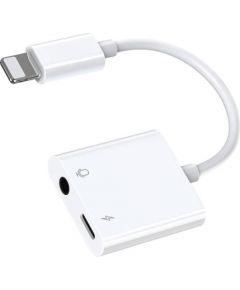 Audio Adapter Lightning / 3.5 mm Joyroom S - Y105 (white)