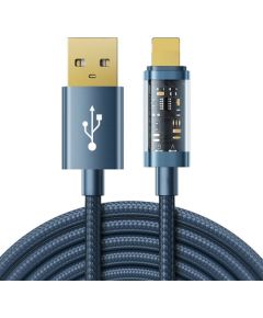 Cable to USB-A / Lightning / 2.4A / 1.2m Joyroom S-UL012A12 (blue)