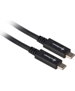 Sharkoon USB 3.1 Cable C-C - black - 0.5m