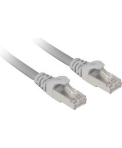 Sharkoon patch network cable SFTP, RJ-45, with Cat.7a raw cable (grey, 7.5 meters)