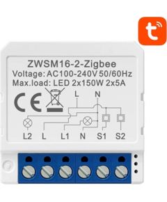 Smart Switch Module ZigBee Avatto ZWSM16-W2 TUYA