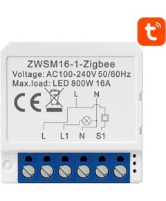 Smart Switch Module ZigBee Avatto ZWSM16-W1 TUYA