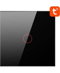 Smart Light Switch WiFi Avatto TS02-EU-B1 1 Way TUYA (black)